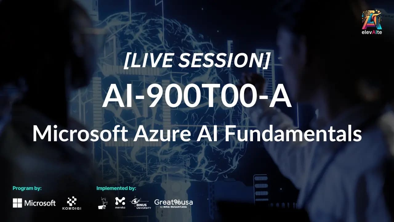 Sesi 1 : Live Session AI - 900T00-A